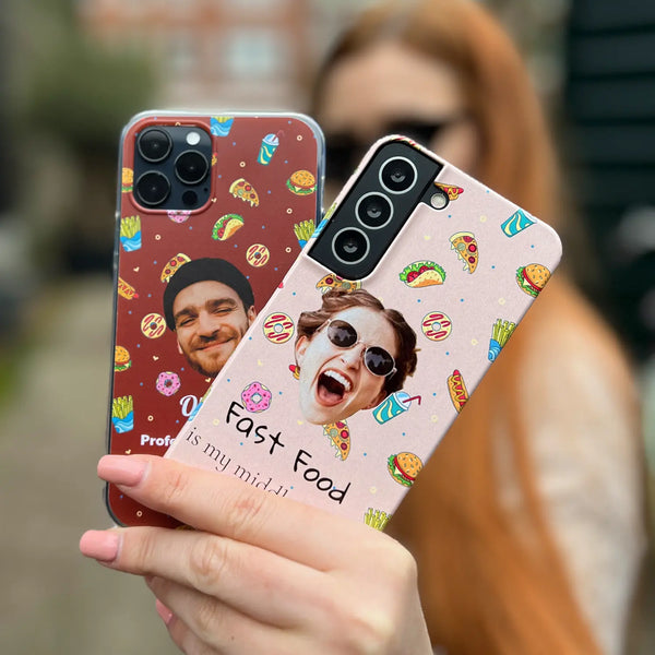 Let's Face It - Food - Custom iPhone Case