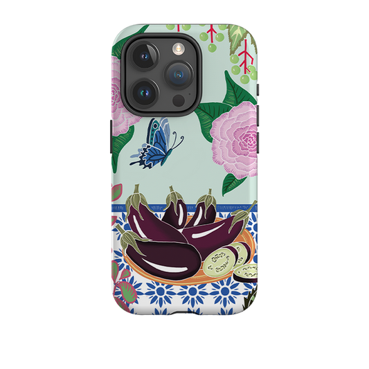 iPhone Tough Case - Aubergines By Kate Heiss