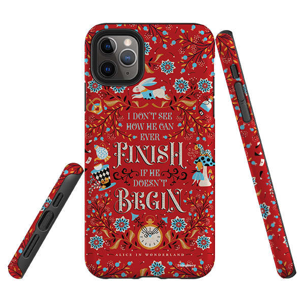 iPhone Tough Case - Alice By Jenny Zemanek