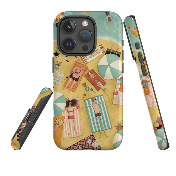 iPhone Tough Case - Beach Day By Maja Lindberg
