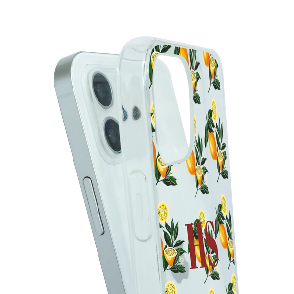 Lemon pattern - Custom iPhone Case