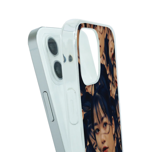 Overlapping Face - Custom Galaxy S Case