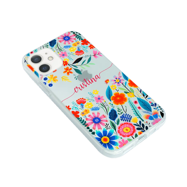 Happy Flowers - Custom Galaxy S case