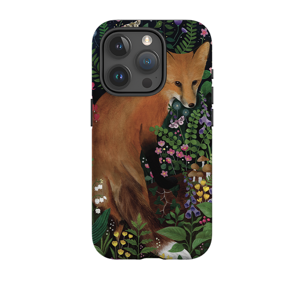 iPhone Tough Case - Fox At Night By Bex Parkin