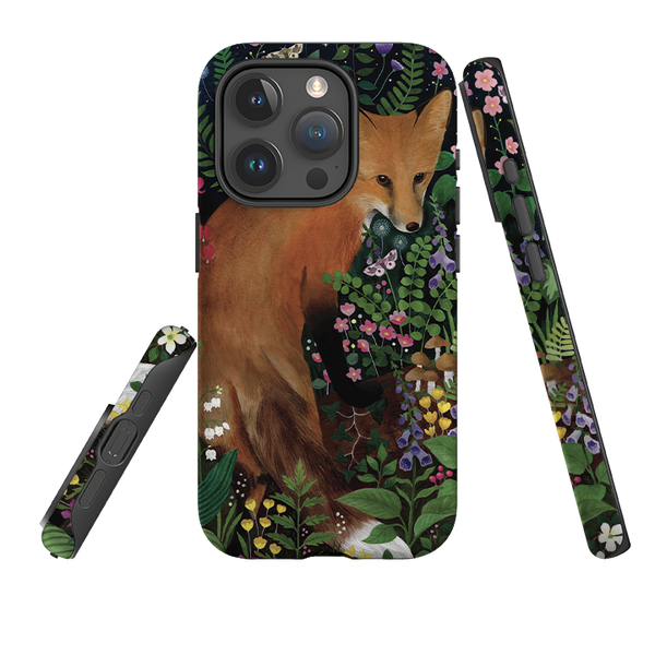 iPhone Tough Case - Fox At Night By Bex Parkin