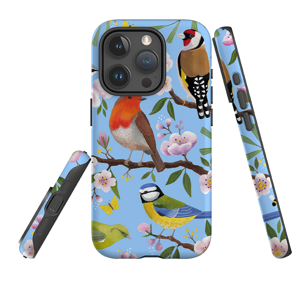 iPhone Tough Case - Garden Birds By Bex Parkin