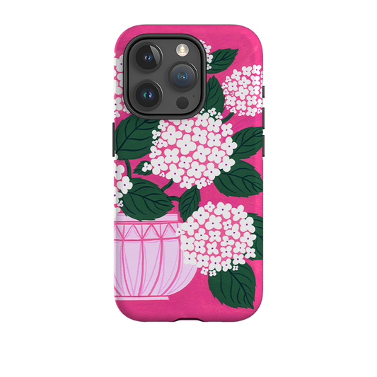 iPhone Tough Case - Hydrangea By Madalina Andronic