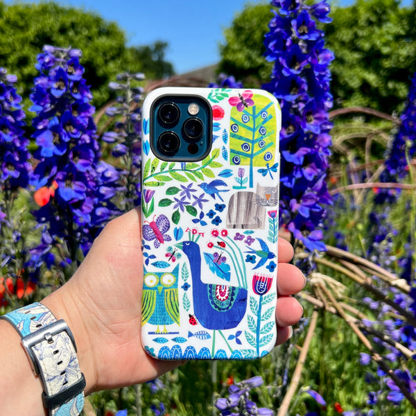 iPhone Tough Case - Back Garden By Tracey English