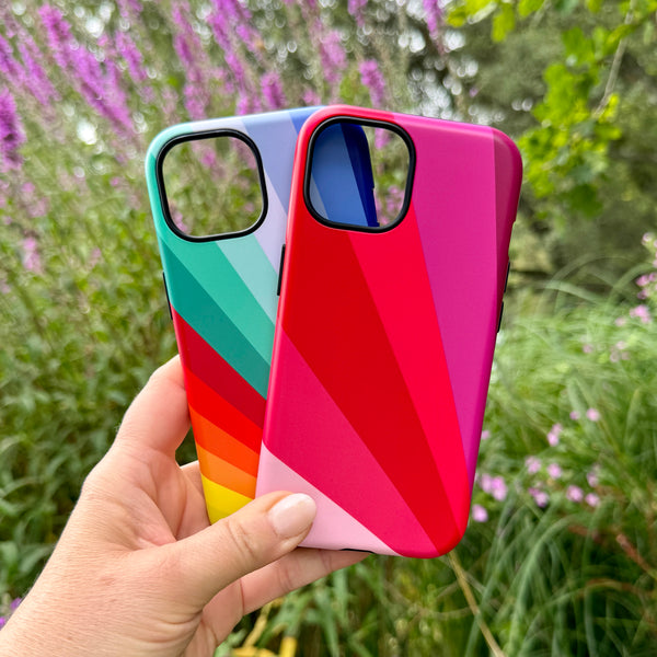 iPhone Tough Case - Ruby Fan By Kitty Joseph