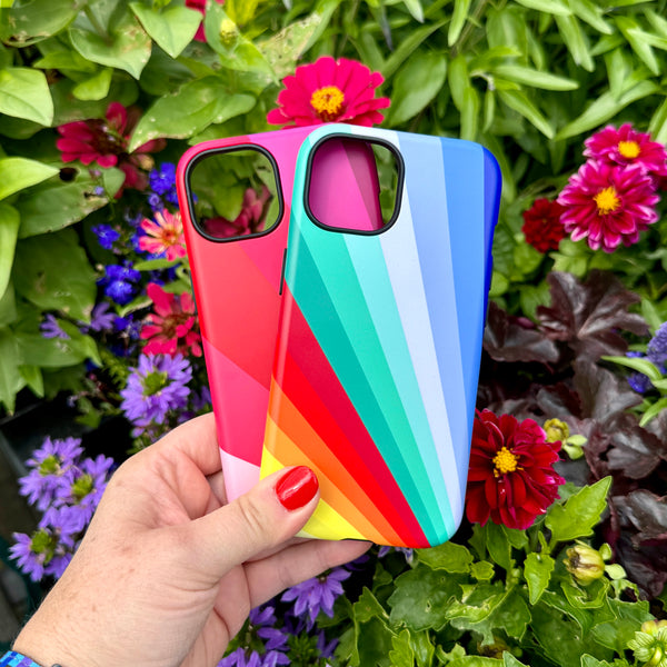 iPhone Tough Case - Spectrum Fan By Kitty Joseph
