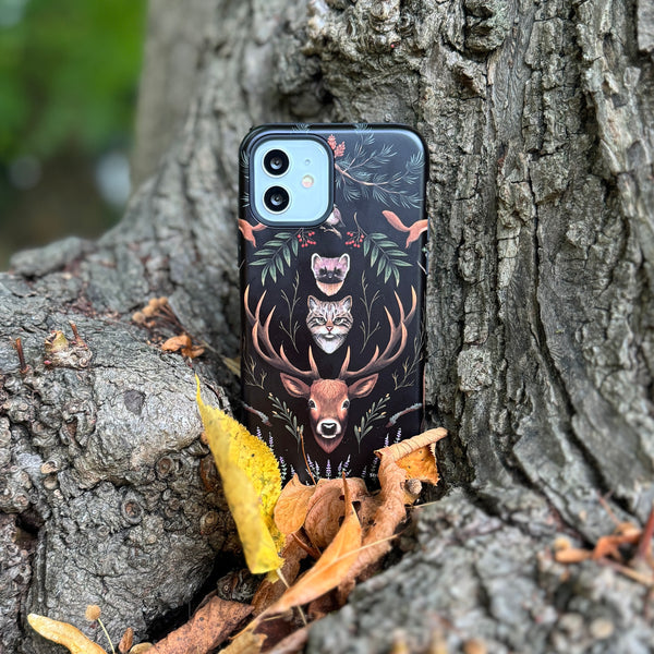 iPhone Tough Case - Highland Wildlife By Anna Stead
