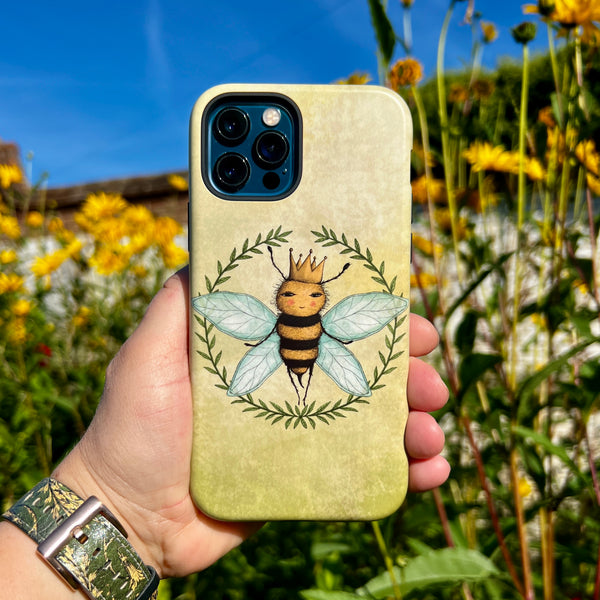 iPhone Tough Case - Queen Bee By Maja Lindberg