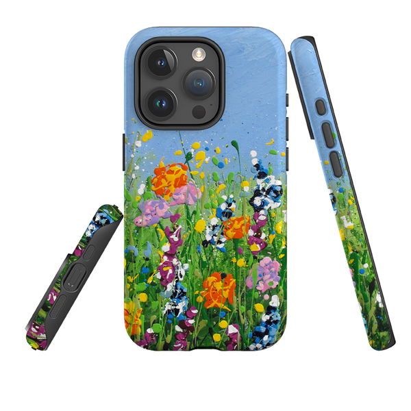 iPhone Tough Case - Joy Filled Spring By Linda Calvert Jacobson
