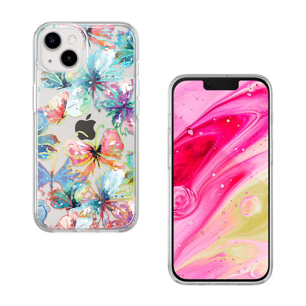 CRYSTAL PALETTE Butterfly case for iPhone 14/13