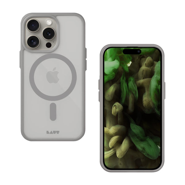 HUEX PROTECT case for iPhone 15 Series - GREY