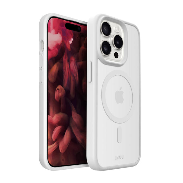 HUEX PROTECT case for iPhone 15 Series - WHITE