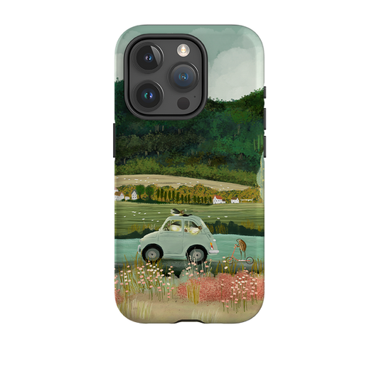 iPhone Tough Case - Lightening Bugs By Katherine Quinn