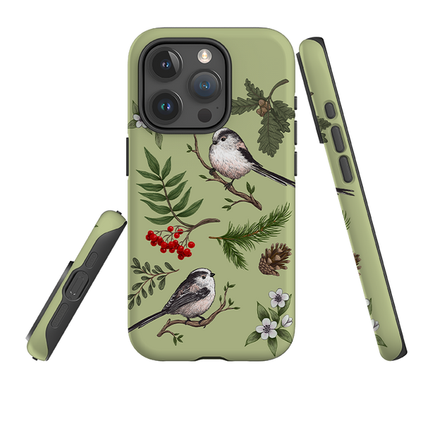 iPhone Tough Case - Longtail Tits By Anna Stead