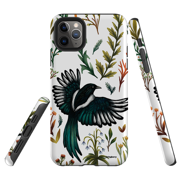 iPhone Tough Case - Magpie By Anna Stead