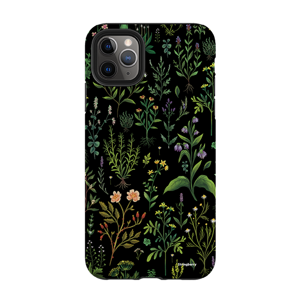 iPhone Tough Case - Medieval Herbal By Anna Stead