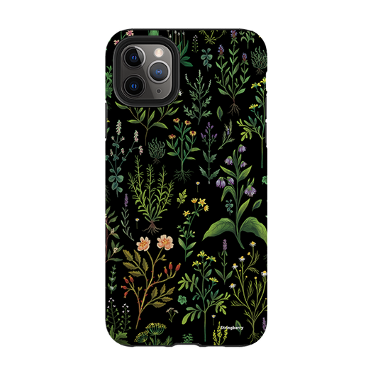 iPhone Tough Case - Medieval Herbal By Anna Stead