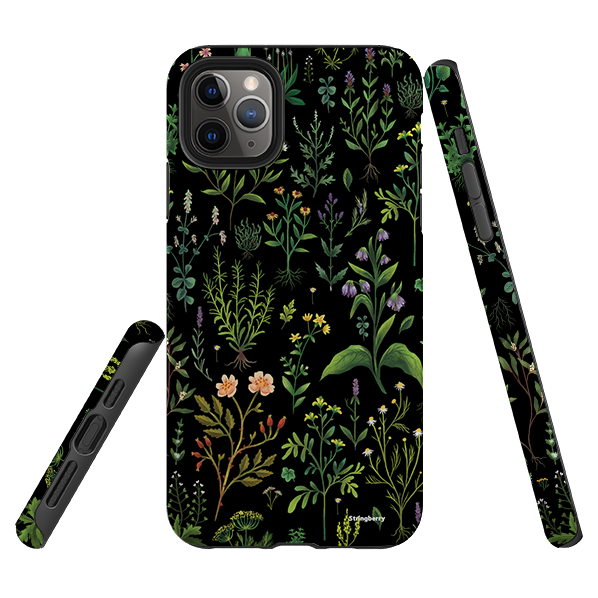 iPhone Tough Case - Medieval Herbal By Anna Stead