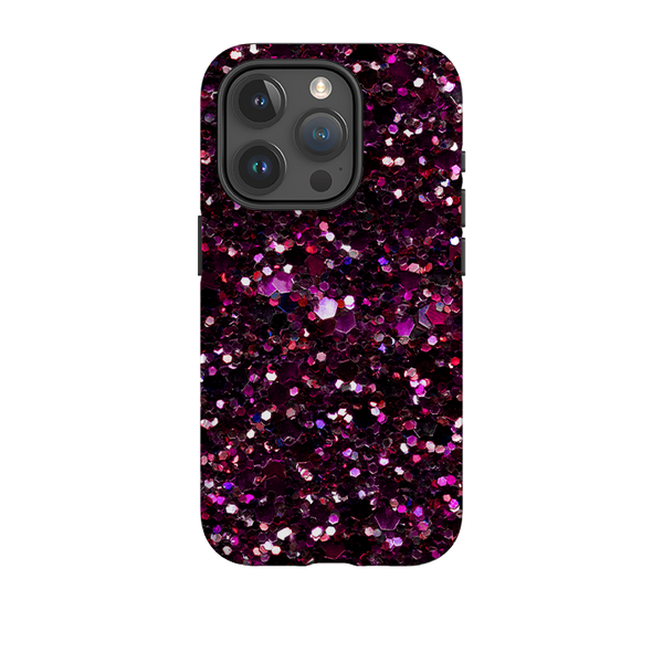 iPhone Tough Case - Rubies By Kitty Joseph (case does not glitter)