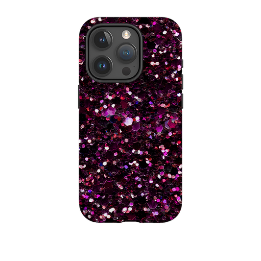 iPhone Tough Case - Rubies By Kitty Joseph (case does not glitter)