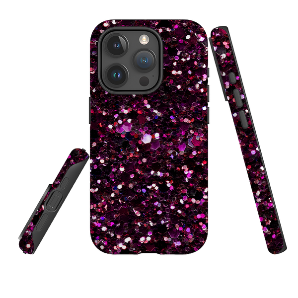 iPhone Tough Case - Rubies By Kitty Joseph (case does not glitter)