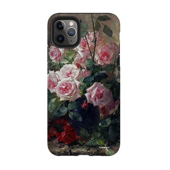 iPhone Tough Case - Rose Floral By Heritage