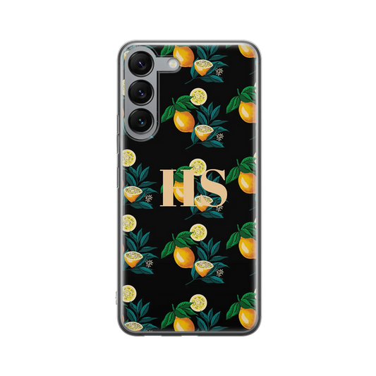 Lemon pattern - Custom Galaxy S Case