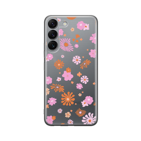 Hippie Flowers - Custom Galaxy S Case