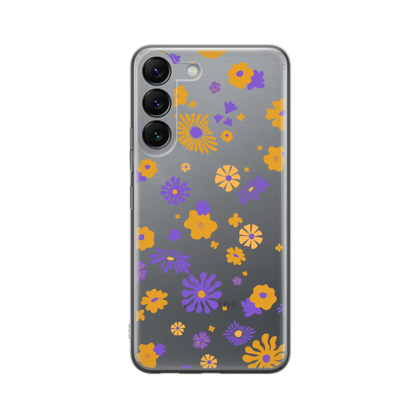Hippie Flowers - Custom Galaxy S Case