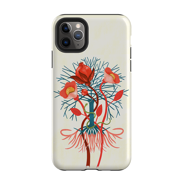 iPhone Tough Case - Snake Tree By Nina Pace