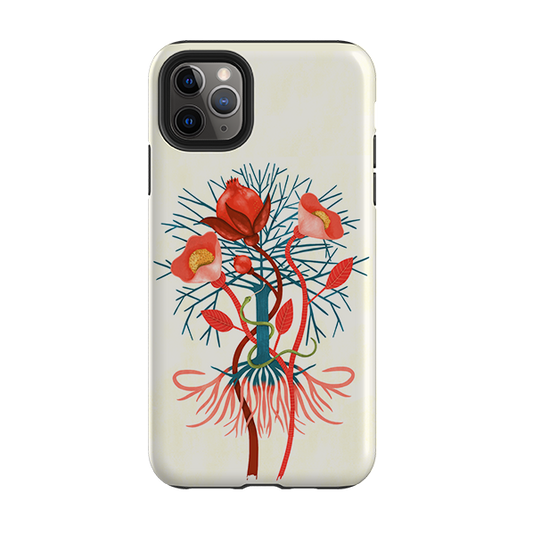 iPhone Tough Case - Snake Tree By Nina Pace