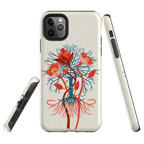 iPhone Tough Case - Snake Tree By Nina Pace