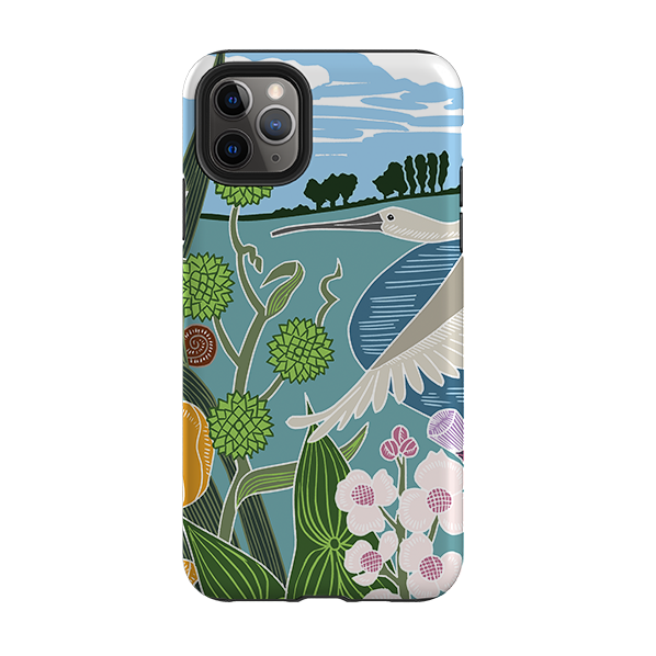 iPhone Tough Case - Spoonbill By Kate Heiss