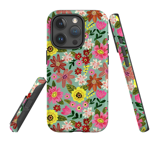 iPhone Tough Case - Spring Floral II By Caroline Bonne Muller