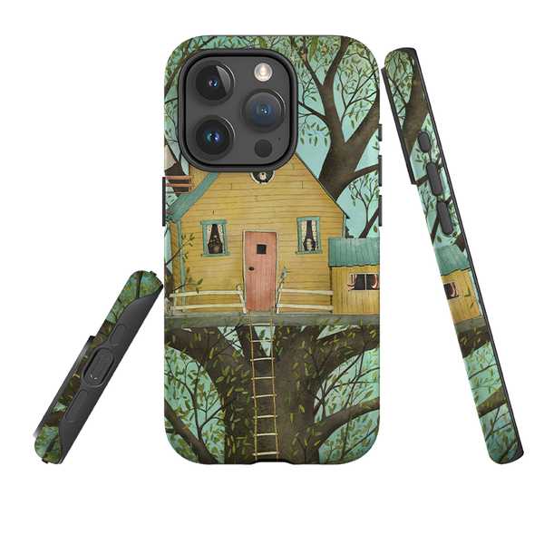 iPhone Tough Case - Tree House By Maja Lindberg