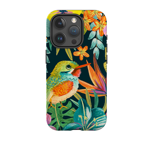 iPhone Tough Case - Tropical Bird By Caroline Bonne Muller
