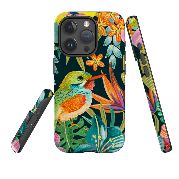 iPhone Tough Case - Tropical Bird By Caroline Bonne Muller