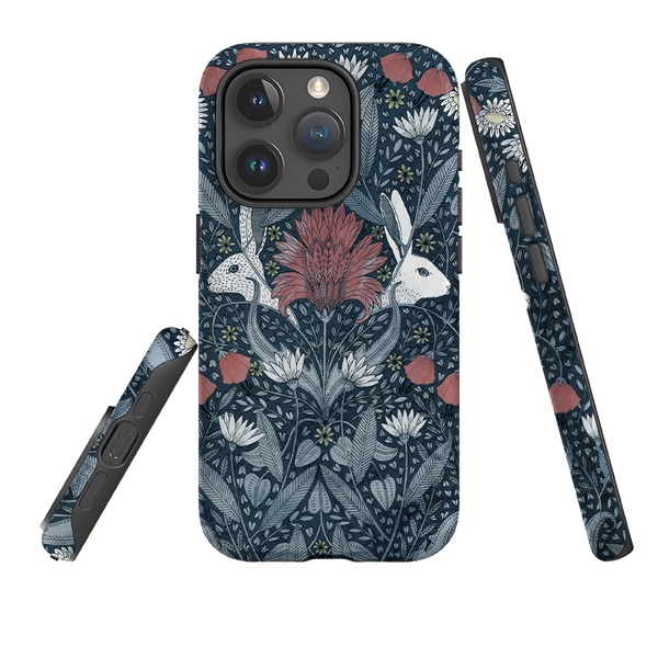 iPhone Tough Case - Two Rabbits By Maria Matos