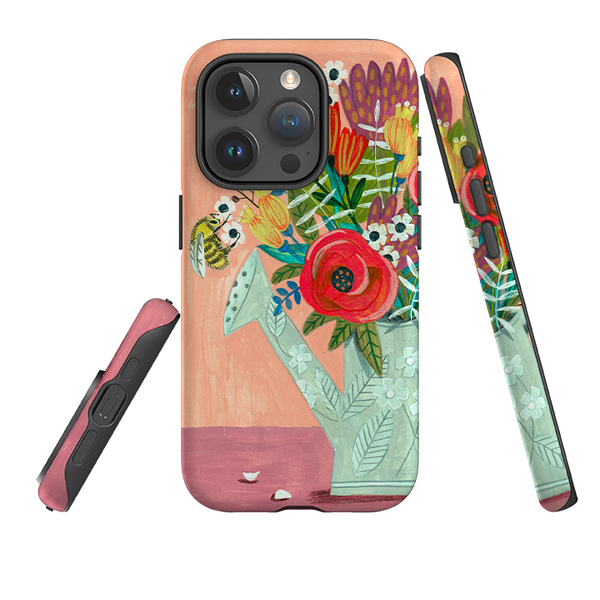 iPhone Tough Case - Watering Can By Caroline Bonne Muller