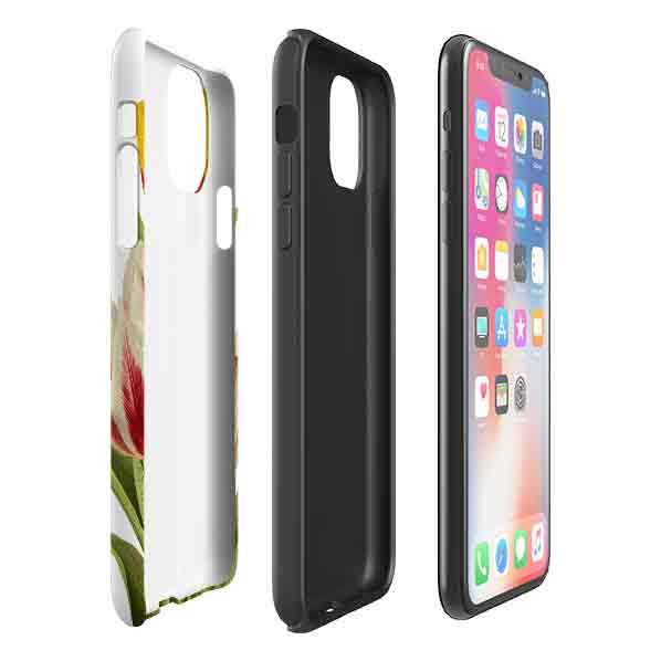 iPhone Tough Case - With Tulips