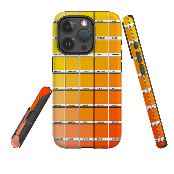 iPhone Tough Case - Yellow Chromology By Kitty Joseph