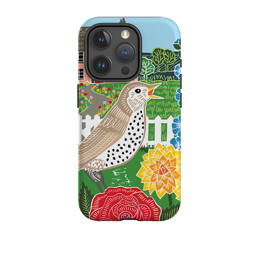iPhone Tough Case - Cottage Garden By Kate Heiss