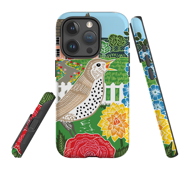 iPhone Tough Case - Cottage Garden By Kate Heiss
