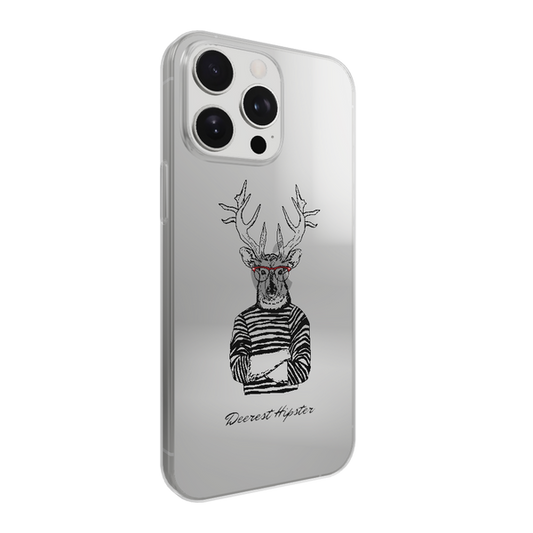 Deerest Hipster - Custom iPhone Case