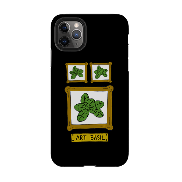 iPhone Tough Case - Art Basil By Angelica Hicks