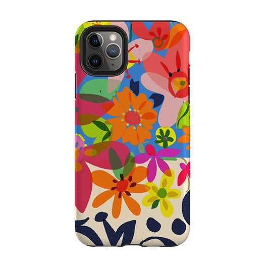 iPhone Tough Case - Beautiful Blooms By Sarah Campbell